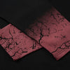 Durable Raw-Edge Illustrated Patterned Long Sleeve T-Shirt