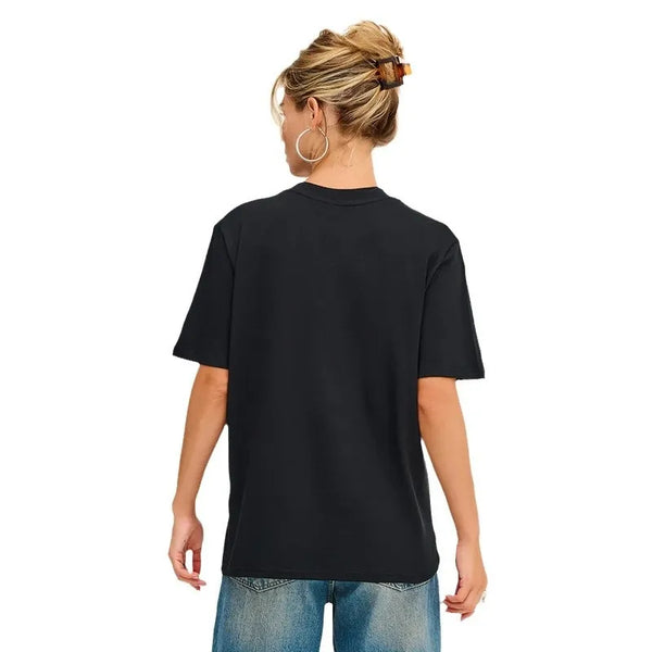 Cotton Print Leopard Russian Women T-Shirt alternatif görünüm