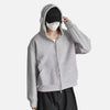 Double End Zip Solid Hood