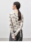 Collar Swing Elegant Long Sleeve T-Shirt