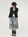 Urban Beat Elevated Heritage Blue Denim Shorts