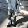 Heritage Ice Faded Paint Splash Utility Denim