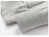 Chic Urban Beat Button Knit Sweatshirt