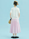 Soft Soft-Touch White Heart Patch T-Shirt