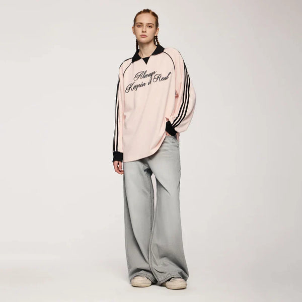 Relaxed Fit Bell-Leg Denim alternatif görünüm
