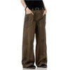 Rusty Bell-Leg Mid-waist Denim