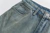 Kadın Y2K Spike Detaylı Jean Pantolon, önden görünüm — Navra Wear