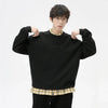 Sade Basic Sweatshirt, stil görünüm — Navra Wear