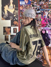 Street-Culture Wide-Body New-Millennium Sport Number T-Shirt