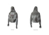 Yıkanmış Oversize Sweatshirt, yakın çekim — Navra Wear