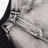Vintage Yıkanmış Yüksek Bel Jean Pantolon, yakın çekim — Navra Wear
