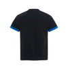 Revival Contrast Paneled Print Crew T-Shirt