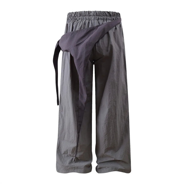 2000s Urban Beat Stretch Mosaic Street Pants alternatif görünüm