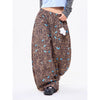 Tokyo Leopard Oversized Wide-Leg