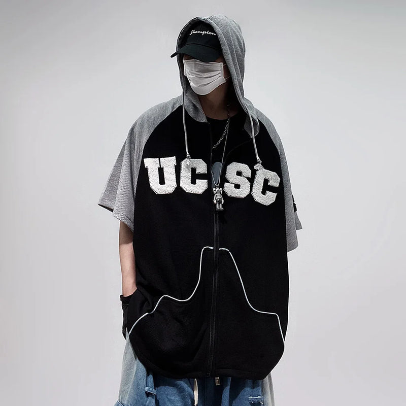 Block Flow Boxy Hoodie