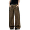 Rusty Bell-Leg Mid-waist Denim