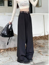 Drapey High-Rise Trousers