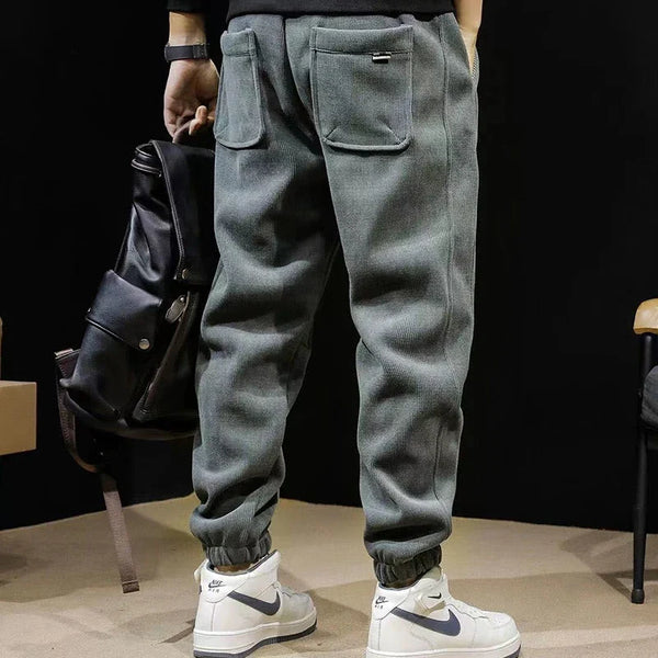 Solid Seoul Loose Trousers alternatif görünüm