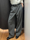 Smoke Pleat Wide-Leg