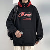 Metro Classic Letter Printed Relaxed Sweatshirt