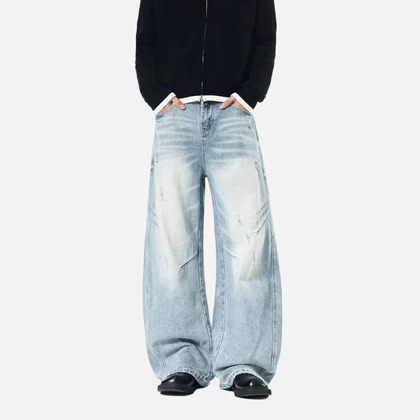 Premium Rinse Faded Easy Cut Denim alternatif görünüm