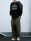 Curated English Stamped Long Sleeve T-Shirt