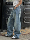 Heritage Rinse Blue Bell Leg Denim