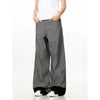 Chic High-Rise Relaxed Classic Gray Denim