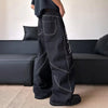Heritage Western Style Graphic Bell Leg Denim