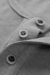 Oversize Uzun Kollu Tişört, önden görünüm — Navra Wear