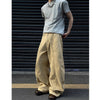 Heritage High-Rise Khaki Utility Denim