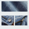 Faded Blue Bell-Leg Denim