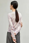 Chic Mesh Long Sleeve T-Shirt
