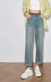 Baggy Jean Pantolon, yakın çekim — Navra Wear