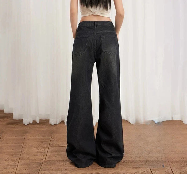 Women Heritage 2000s Plain Tone Denim alternatif görünüm