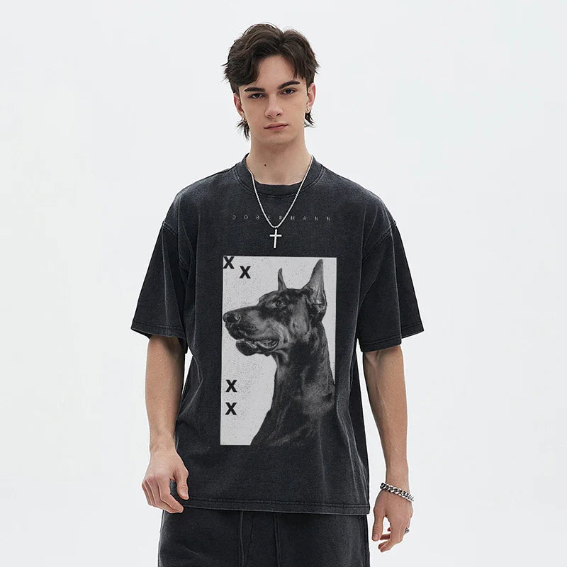 Doberman Hound Visual T-Shirt