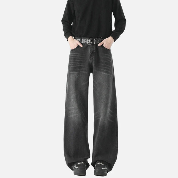 Cozy Faded Relaxed Classic Leg Denim