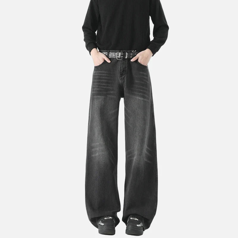 Cozy Faded Relaxed Classic Leg Denim