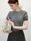 Kadın Hip-Hop Baskılı Tişört, arka görünüm — Navra Wear