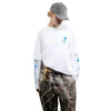 Bright Side Visual Print Long T-Shirt