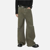 Heritage Green Faded Easy Cut Denim