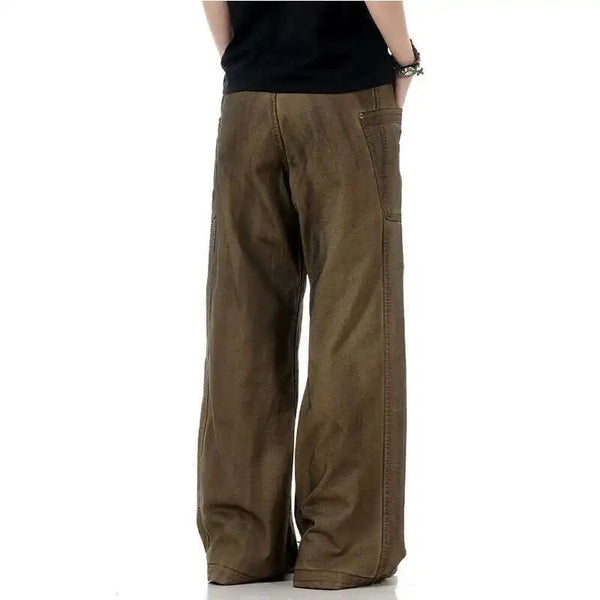 Rusty Bell-Leg Mid-waist Denim alternatif görünüm