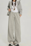 Wide Leg Beli Lastikli Jogger, arka görünüm — Navra Wear