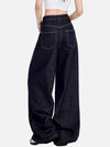 Premium Metro High-Rise Bell Leg Denim
