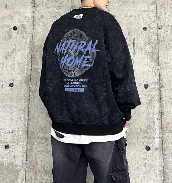 Puff Print Americana Hip-Hop Top alternatif görünüm