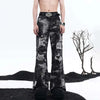 Wornout Broken Hole Design Bell Denim