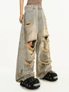 Metro Plain Relaxed Chic High-Rise Denim
