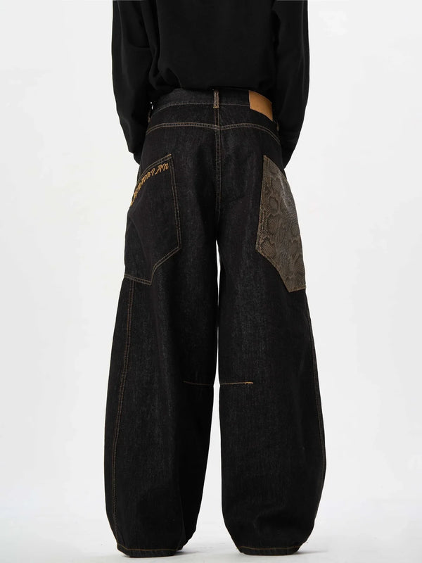 Heritage Western Style Machete Bell Leg Denim alternatif görünüm
