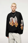 Inferno Bones Graphic Sweatshirt
