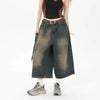 Heritage Rinse Relaxed Denim Shorts